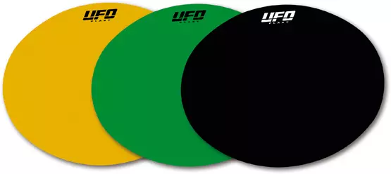 Ufo Taustamuovi Veteran 1kpl Kilvelle 8046-8049 Keltainen - CROSSIN SIVUNUMEROKILVET - 650-8050-D - 1