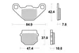 Sbs Jarrupalat Ceramic - MÖNKIJÄN OSAT - 23-548HF - 2