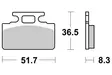 Sbs Jarrupalat Ceramic - MOPON JARRUPALAT - 23-618HF - 1