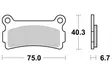 Sbs Jarrupalat Ceramic - MOPON JARRUPALAT - 23-636HF - 1