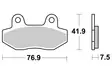 Sbs Jarrupalat Ceramic - MÖNKIJÄN OSAT - 23-814HF - 2