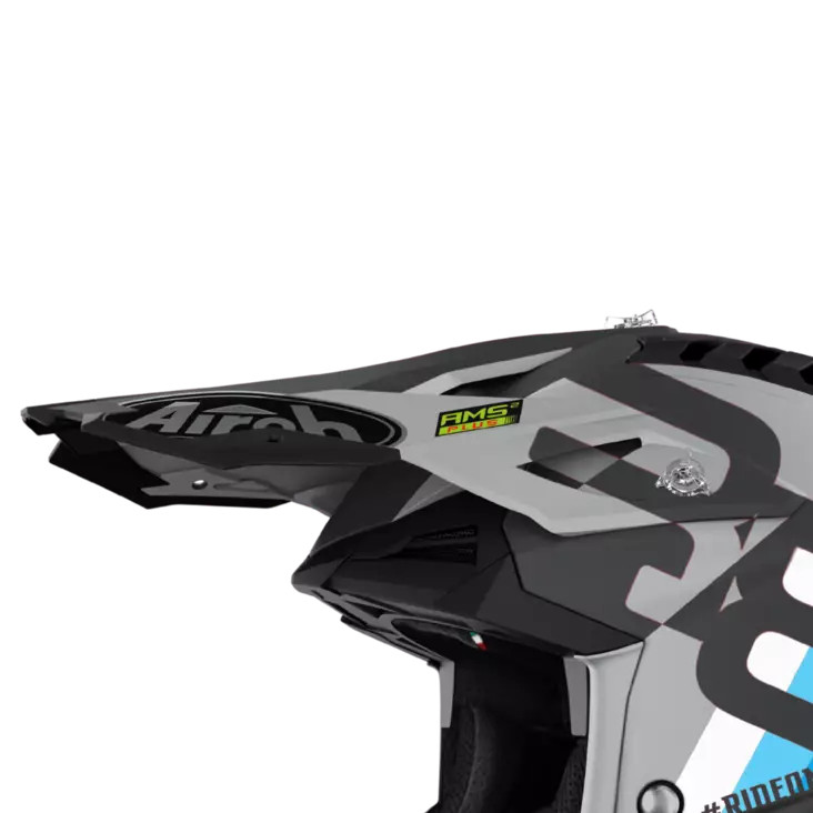 Airoh Aviator 3 Lippa Rainbow Antrasiitti Matta - KYPÄRÄN VARAOSAT - 57-9-AV3R35F - 1