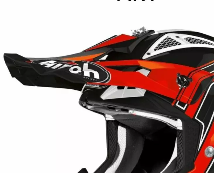 Airoh Aviator Ace Lippa Art Orange Gloss - KYPÄRÄN VARAOSAT - 57-9-AVAAR32F - 2