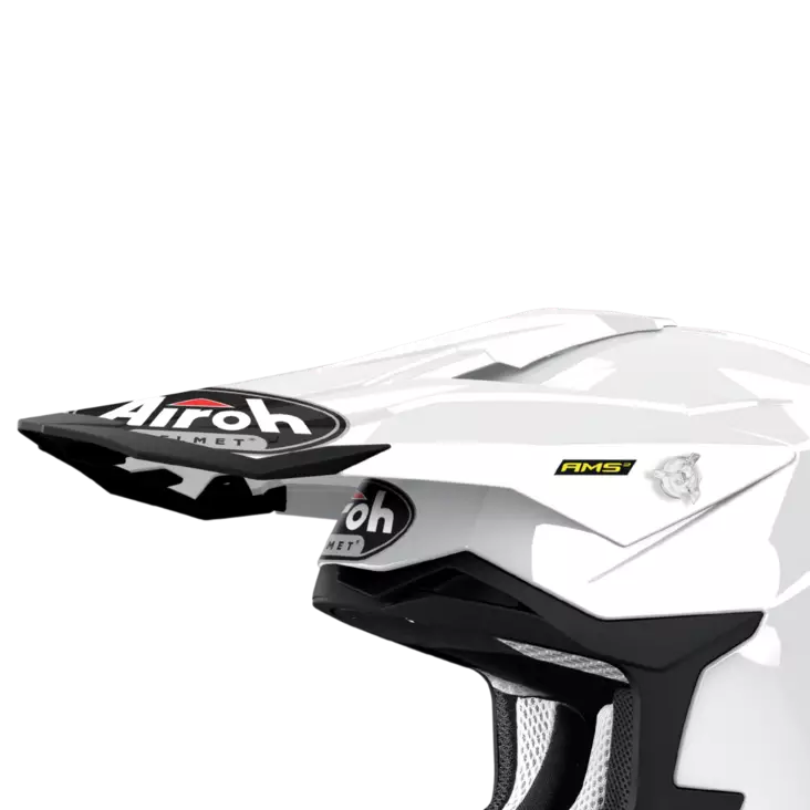 Airoh Strycker Lippa Color Valkoinen - KYPÄRÄN VARAOSAT - 57-9-STRY14F - 1