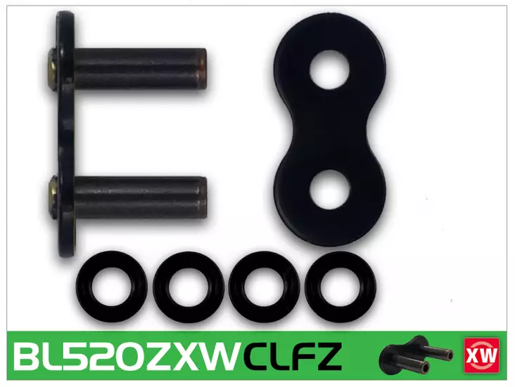 Rk Bl520 Zxw Niittilukko Black Scale - MP KETJULUKOT - 282-520335-CLF - 1