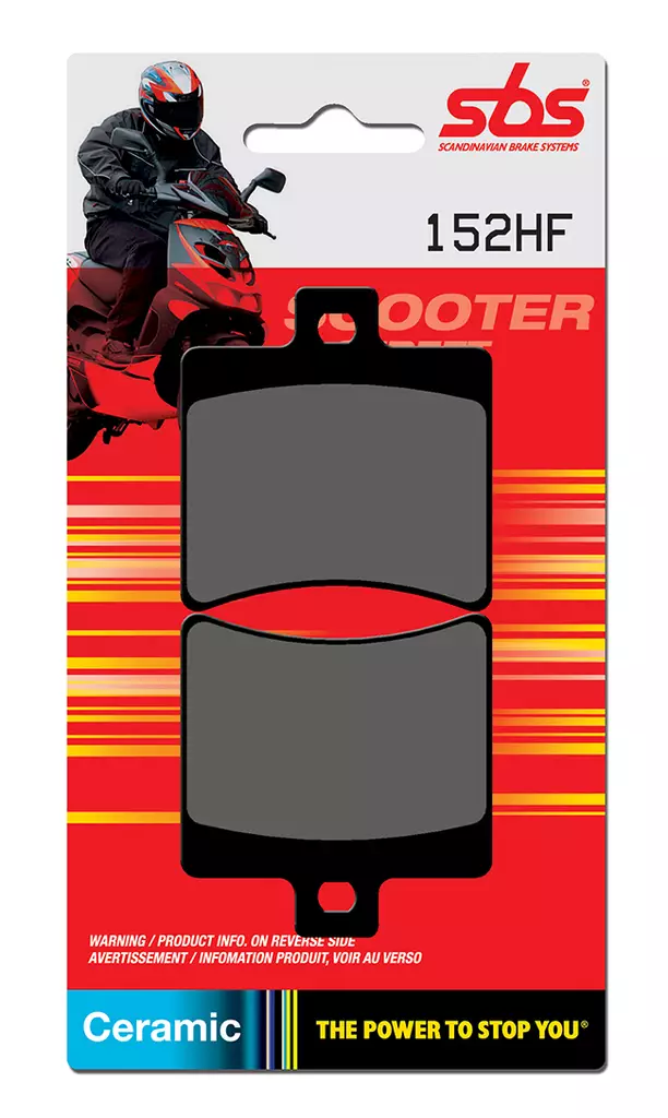 Sbs Jarrupalat Ceramic (747hf) - MOPON JARRUPALAT - 23-152HF - 1