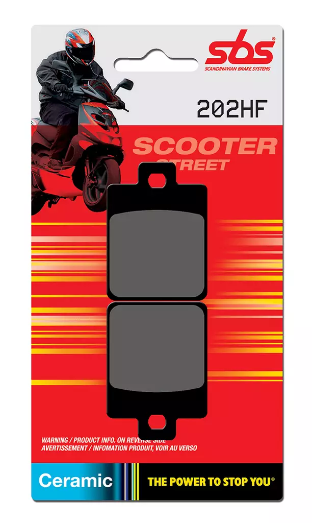 Sbs Jarrupalat Ceramic - MOPON JARRUPALAT - 23-202HF - 1