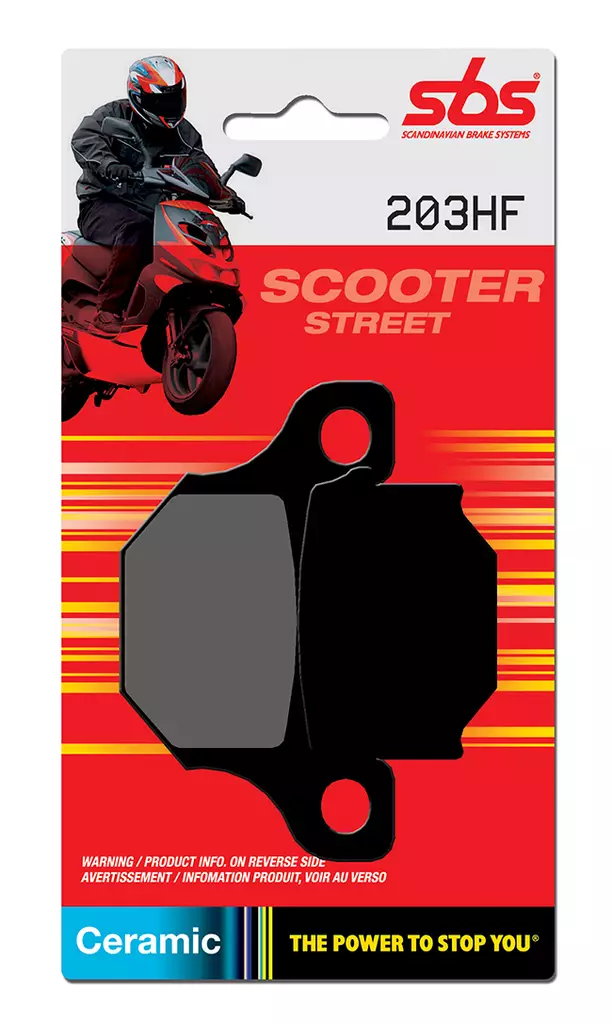 Sbs Jarrupalat Ceramic - MOPON JARRUPALAT - 23-203HF - 1