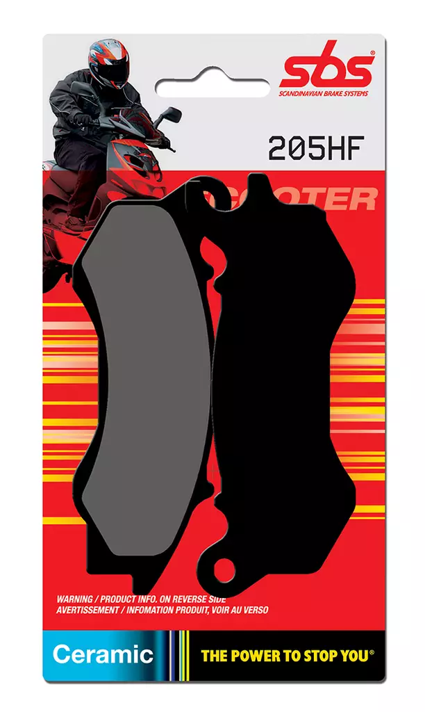 Sbs Jarrupalat Ceramic - MOPON JARRUPALAT - 23-205HF - 1