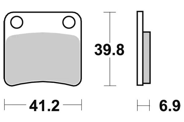 Sbs Jarrupalat Ceramic - MÖNKIJÄN JARRUPALAT - 23-643HF - 1