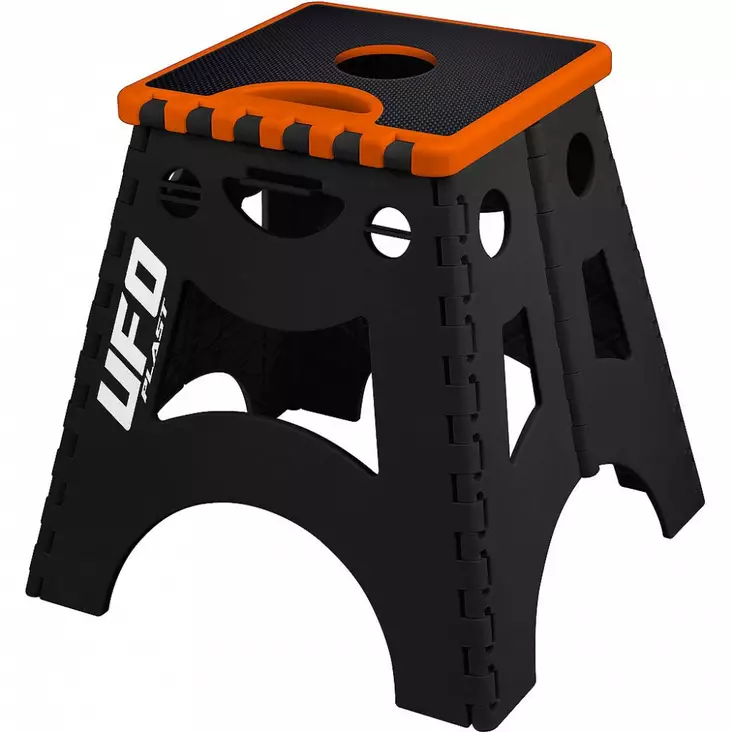 Ufo Foldable Bike Stand Black/Orange - VARIKKO TUOTTEET JA NOSTIMET - 650-2428-F - 1