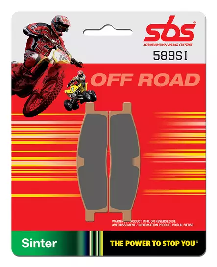 Sbs Jarrupalat Sintered Offroad - MÖNKIJÄN OSAT - 23-589SI - 1