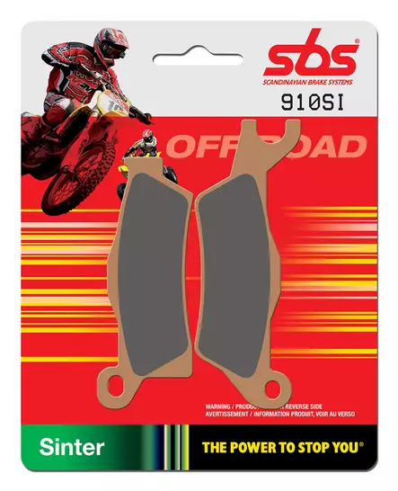 Sbs Jarrupalat Sintered Offroad - MÖNKIJÄN JARRUPALAT - 23-910SI - 1