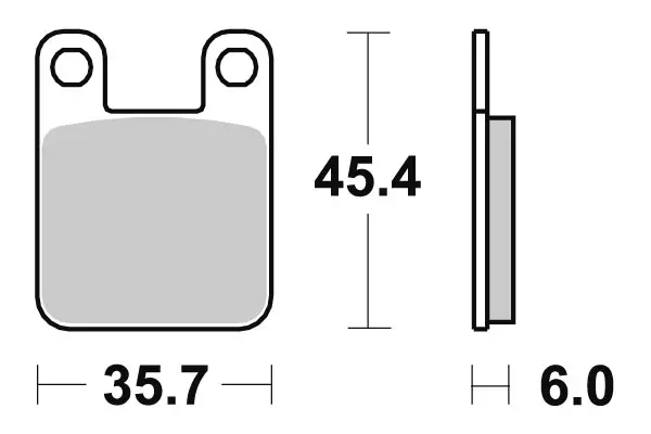 Sbs Jarrupalat Racing Sintered - MOPON JARRUPALAT - 23-559RSI - 1