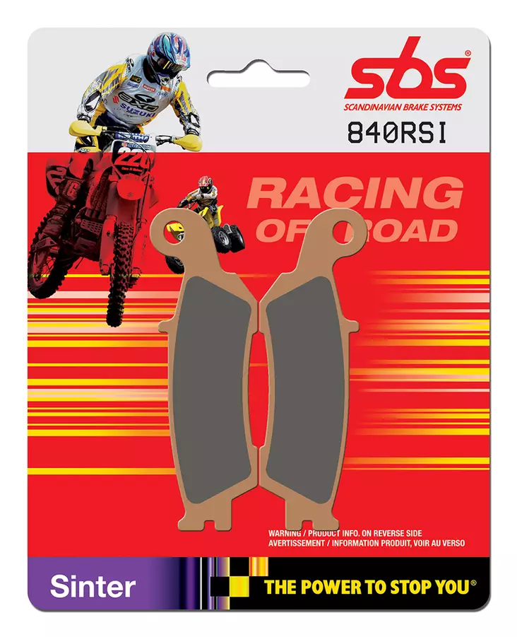 Sbs Jarrupalat Racing Sintered - MÖNKIJÄN OSAT - 23-840RSI - 1