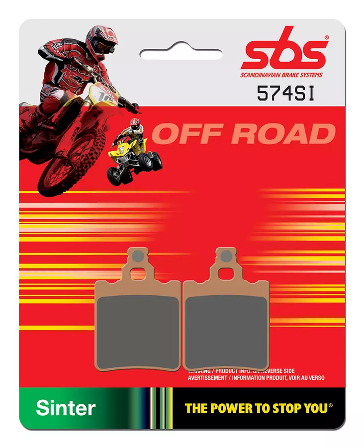 Sbs Jarrupalat Sintered Offroad - MÖNKIJÄN OSAT - 23-574SI - 1