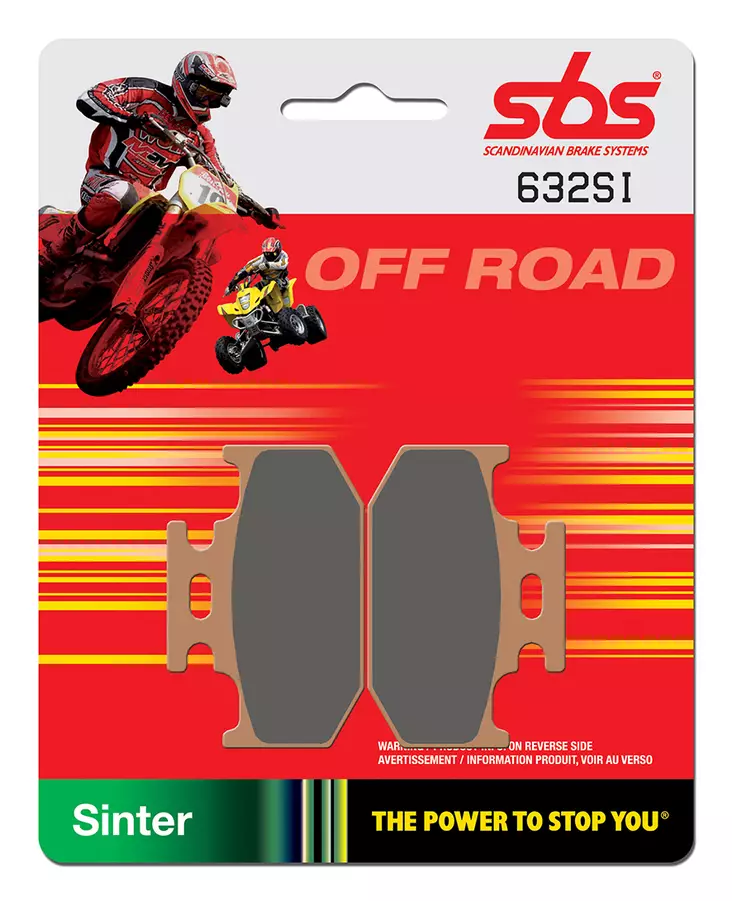 Sbs Jarrupalat Sintered Offroad - MÖNKIJÄN OSAT - 23-632SI - 1