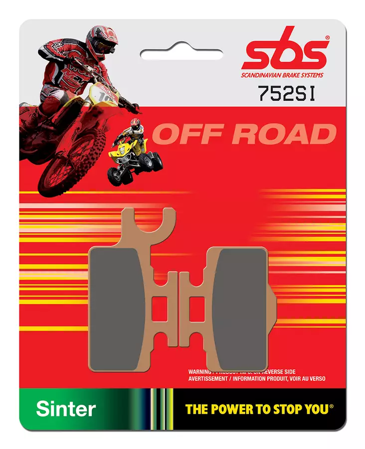 Sbs Jarrupalat Sintered Offroad - MÖNKIJÄN OSAT - 23-752SI - 1