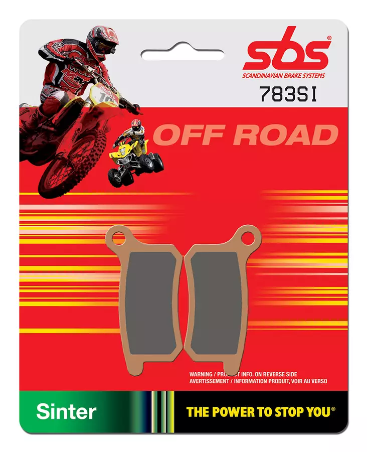 Sbs Jarrupalat Sintered Offroad - MÖNKIJÄN OSAT - 23-783SI - 1