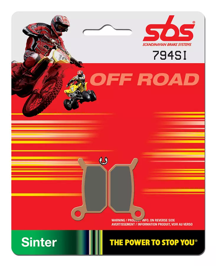 Sbs Jarrupalat Sintered Offroad - MÖNKIJÄN OSAT - 23-794SI - 1