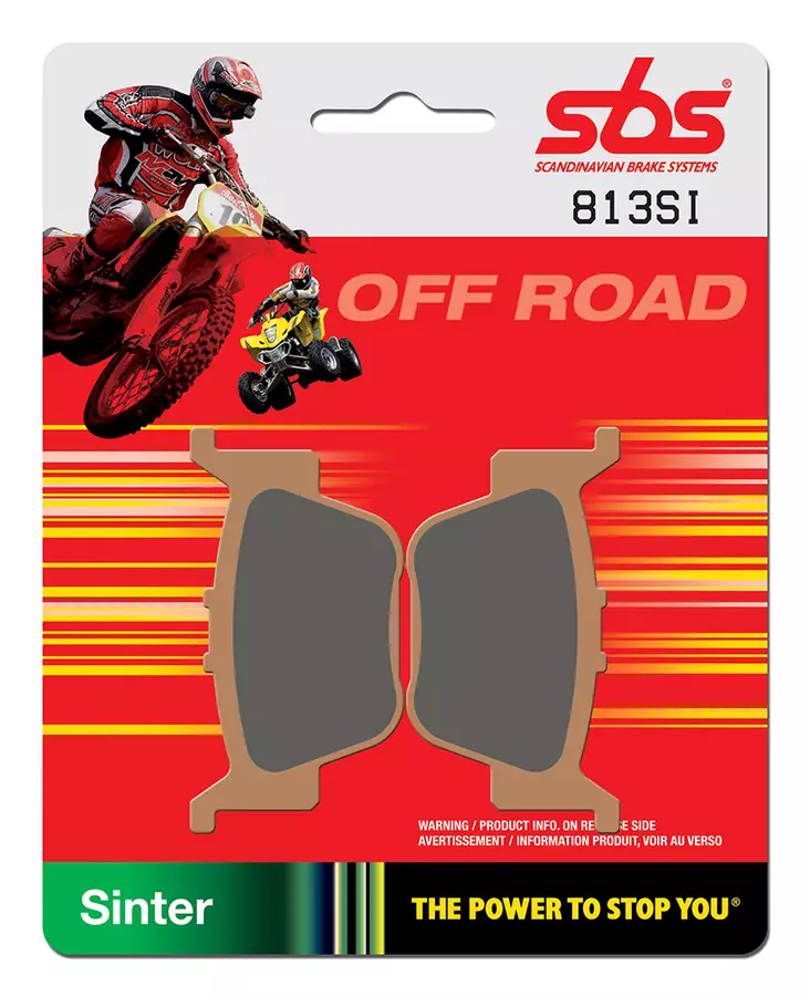 Sbs Jarrupalat Sintered Offroad - MÖNKIJÄN JARRUPALAT - 23-813SI - 1