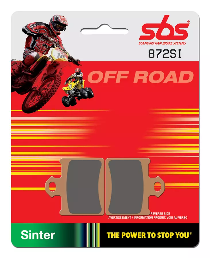 Sbs Jarrupalat Sintered Offroad - MÖNKIJÄN OSAT - 23-872SI - 1