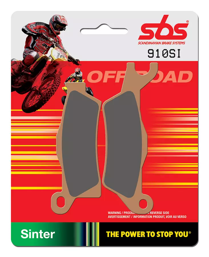 Sbs Jarrupalat Sintered Offroad - MÖNKIJÄN JARRUPALAT - 23-910SI - 1