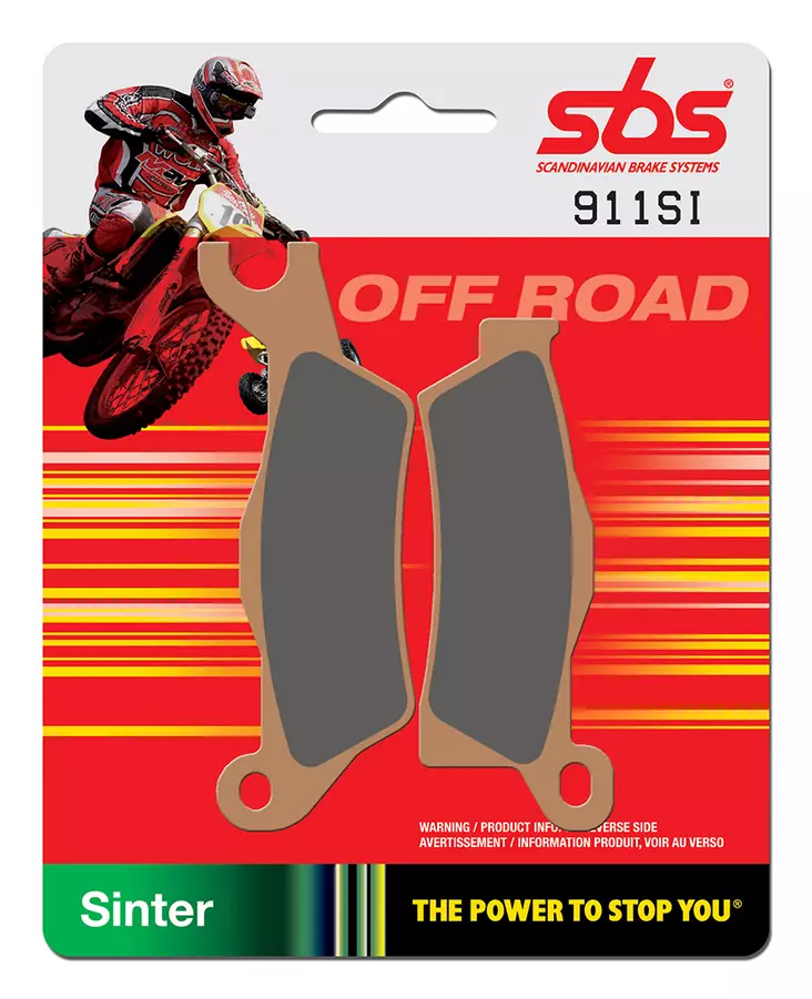 Sbs Jarrupalat Sintered Offroad - MÖNKIJÄN JARRUPALAT - 23-911SI - 1