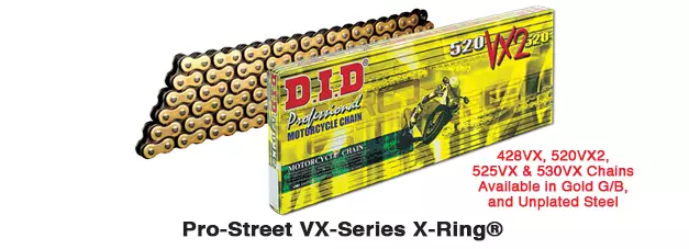 D.I.D 520vx2 G&B Niittilukko (Zj) - MP KETJULUKOT - 283-520041-ZJ - 1