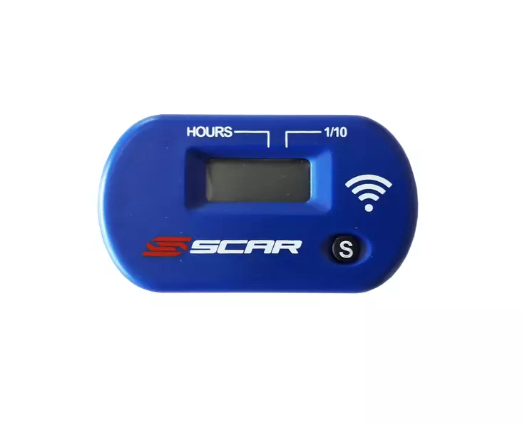 Scar Wireless Hour Meter Working By Vibrations - Blue Color - MITTARIT - 430-SWHMBL - 1