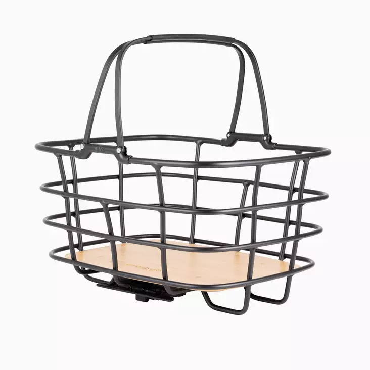 Tavarakori etu, atran duo large, 27 ltr. avs pikakiinnitys, musta kantokahvalla - POLKUPYÖRÄN TAVARAKORIT - 1757-71L - 1