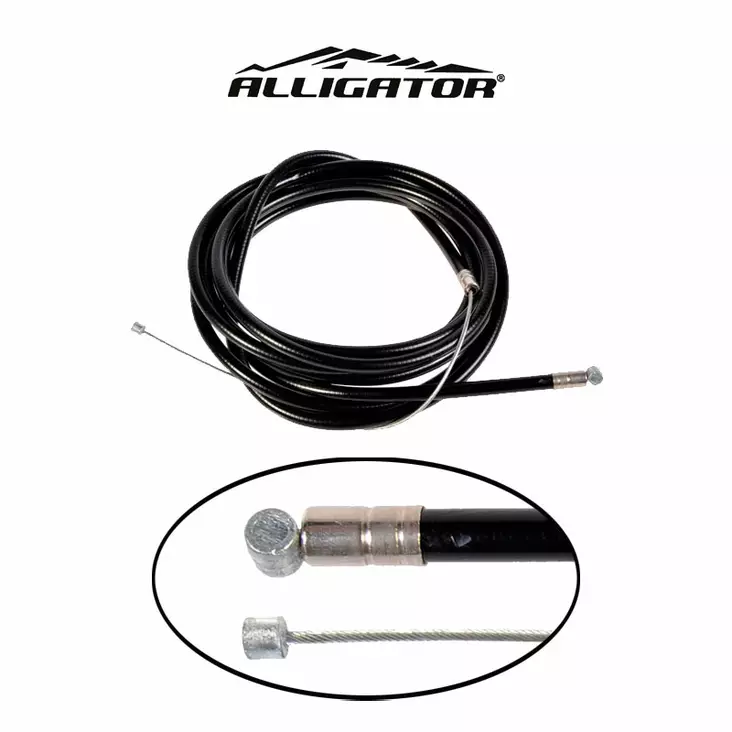 Vaihdevaijeri Alligator, H/S 2200/2000, Musta - POLKUPYÖRÄN VAIJERIT - 60696M - 1