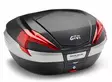 Givi V56 Maxia 4 Monokey- takalaukku 56lt musta/hiilikuitu punaisilla heijastimilla - MP TAKALAUKUT - 321-V56NN - 1
