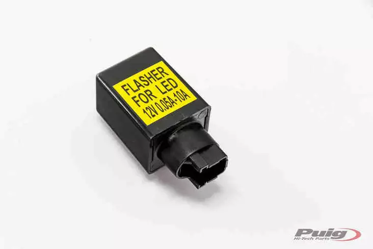 Puig 4 Pins Relay For Intermittent Led C/Black - MP VILKKUJEN JOHTOSARJAT - 33-5180N - 1