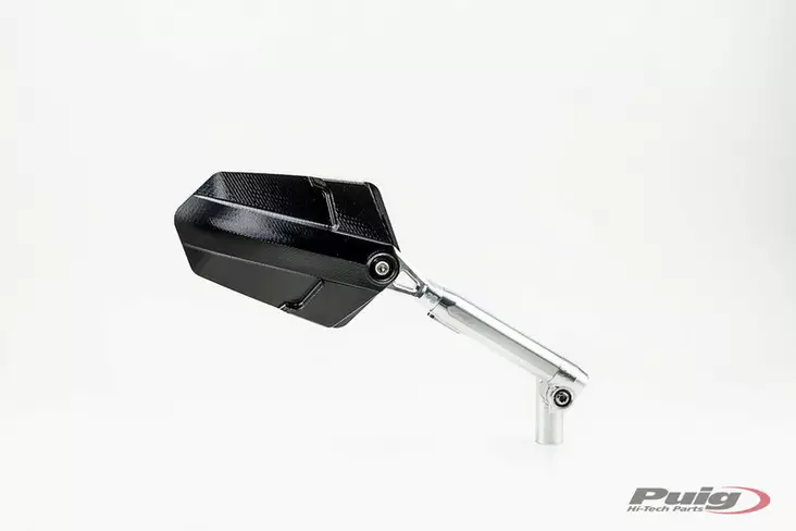 Puig Rear Mirror Mod. Explorer Homolog. Right C/Alu-Bla - MP PEILIT - 33-010DN - 1