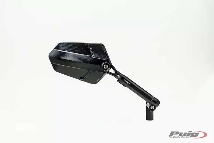 Puig Rear Mirror Mod. Explorer Homolog. Right C/Black-B - MP PEILIT - 33-010NN - 1