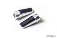 Puig Footpegs Racing+Rubber Rig/Left C/Silver - JALKATAPIT - 33-7318P - 1