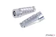Puig Pair Footrests Hi-Tech Pilot Right/Left C/Silver - JALKATAPIT - 33-6301P - 1
