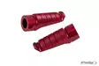 Puig Pair Footrests Hi-Tech Pilot Right/Left C/Red - JALKATAPIT - 33-6301R - 1