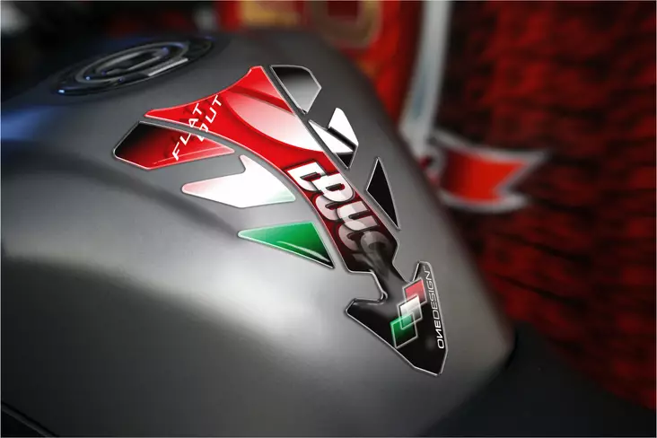 Puig Tank Pad Future Ducati C/Red - MP TANKINSUOJAT - 33-5633R - 1