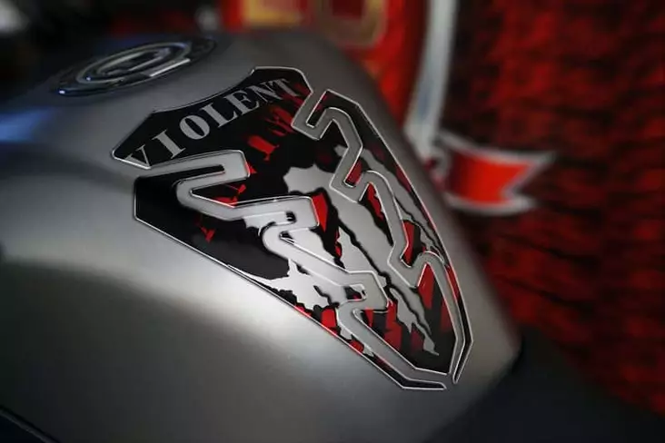 Puig Tank Pad Mod.Violent C/Red - MP TANKINSUOJAT - 33-5519R - 1