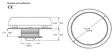 Marinco Aurinkokennoventtiili 3'''' Rst - TULETUSVENTTIILIT - 132-N20803S - 1
