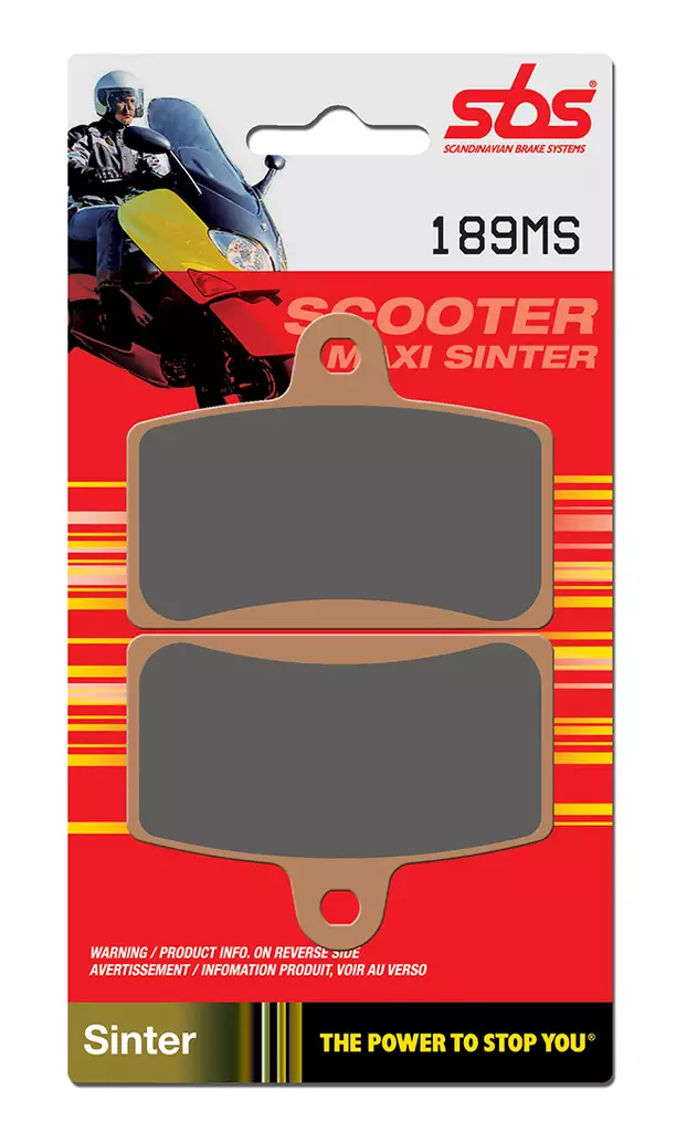 Sbs Jarrupalat Maxi Sinter (821hs) - MOPON JARRUPALAT - 23-189MS - 1