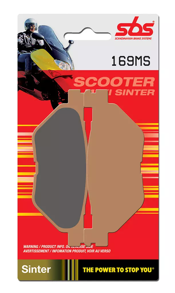 Sbs Jarrupalat Maxi Sinter - MOPON JARRUPALAT - 23-169MS - 1