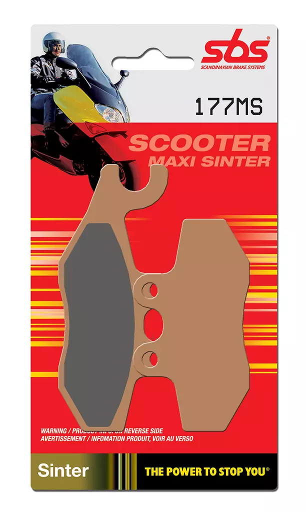 Sbs Jarrupalat Maxi Sinter - MOPON JARRUPALAT - 23-177MS - 1