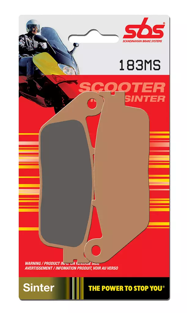 Sbs Jarrupalat Maxi Sinter - MOPON JARRUPALAT - 23-183MS - 1