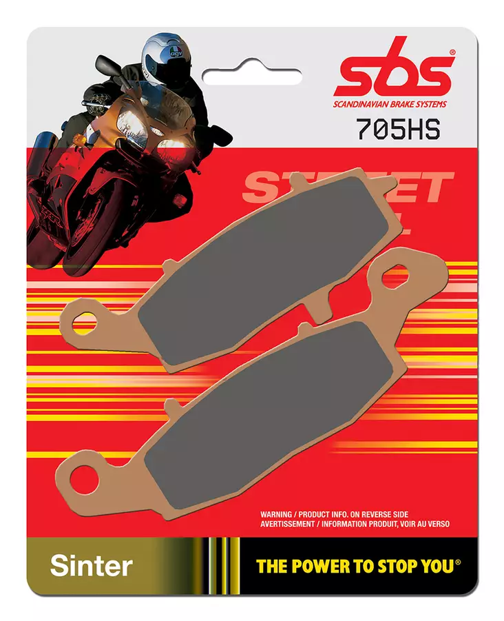 Sbs Jarrupalat Sintered - MÖNKIJÄN OSAT - 23-705HS - 1