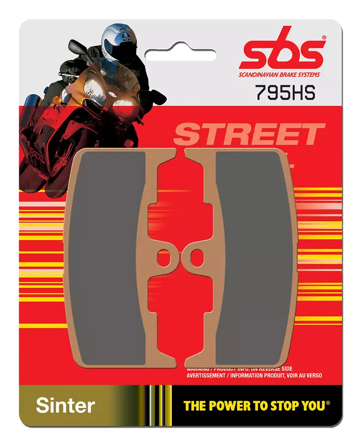 Sbs Jarrupalat Sintered - MÖNKIJÄN OSAT - 23-795HS - 1