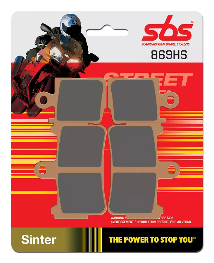 Sbs Jarrupalat Sintered - MÖNKIJÄN OSAT - 23-869HS - 1