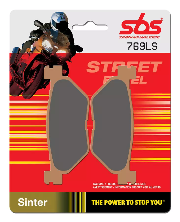 Sbs Jarrupalat Sintered Taakse - MÖNKIJÄN OSAT - 23-769LS - 1